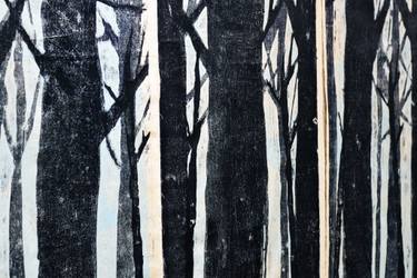 Original Fine Art Nature Printmaking by Jelena Kozevnikova