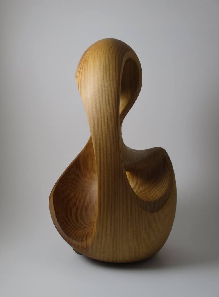 Original Abstract Expressionism Abstract Sculpture by Mike Sasaki