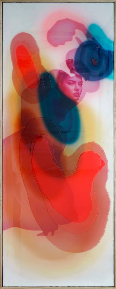 Original Conceptual Abstract Painting by Jose Luis Ferragut