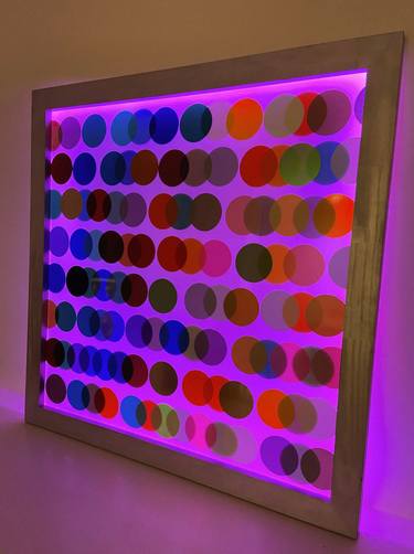 Original Geometric Abstract Sculpture by Maria Bouquet