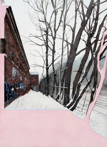 Original Realism Architecture Painting by Adrian Coleman