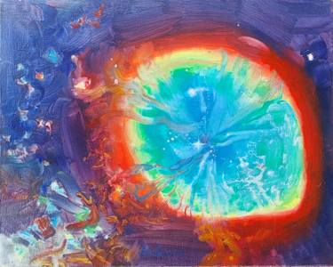 Original Abstract Light Paintings by Maria Mcculloch