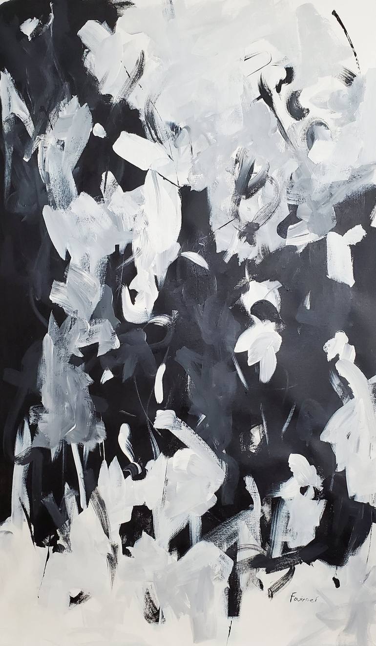 Print of Abstract Expressionism Abstract Paintings by Joyce Fournier