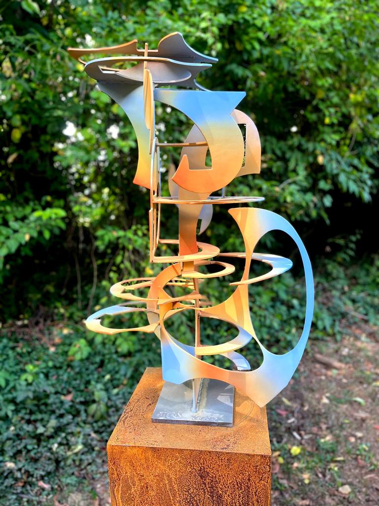 Original Abstract Sculpture by David Sheldon