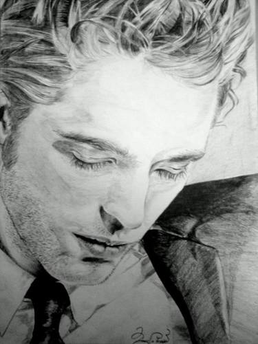 Original Photorealism Celebrity Drawing by Darija Provic