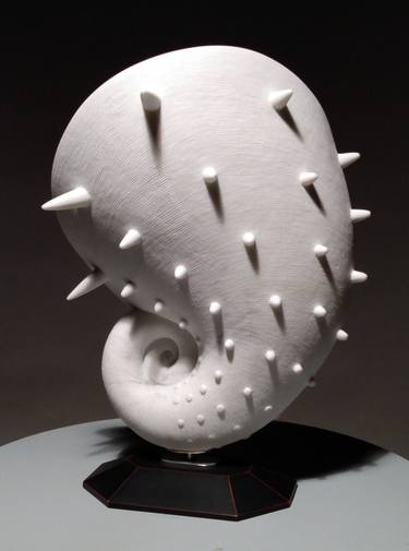 Original Abstract Fantasy Sculpture by Bela Bacsi