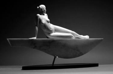 Original Contemporary Nude Sculpture by Bela Bacsi