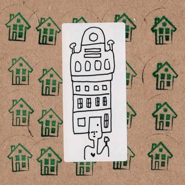 Original Fine Art Architecture Drawings by Maja Skenderovic