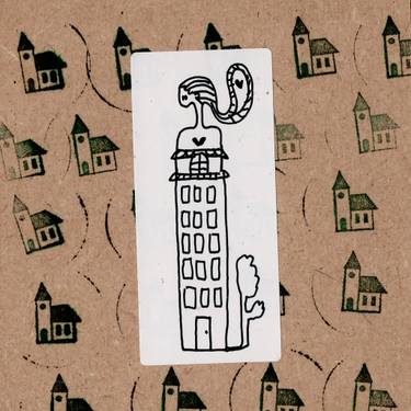 Original Fine Art Architecture Drawings by Maja Skenderovic