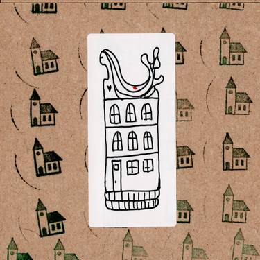 Original Fine Art Architecture Drawings by Maja Skenderovic