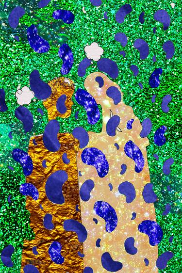 Original Fine Art Love Mixed Media by Maja Skenderovic