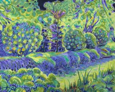 Original Contemporary Nature Painting by Tatiana An
