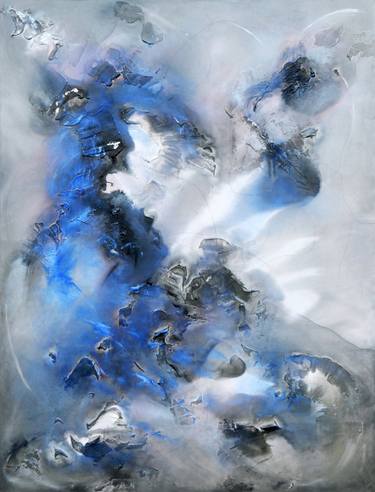 Original Abstract Expressionism Abstract Painting by Teodora Prodanova