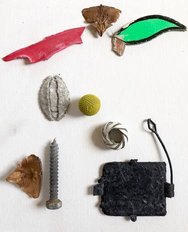 Original Street Art Abstract Collage by Steven Tannenbaum