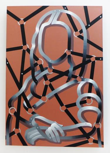 Original Conceptual Pop Culture/Celebrity Painting by Walter Fydryck