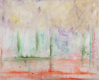 Original Abstract Expressionism Abstract Paintings by Esther Arias Aguilar