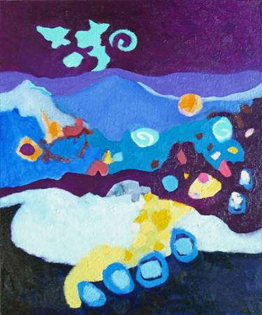 Original Abstract Painting by Valerie Erichsen Thomson