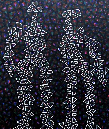 Original Conceptual Abstract Painting by Ghafar Afridi