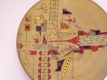Original Abstract Expressionism Abstract Sculpture by Dirk Focke