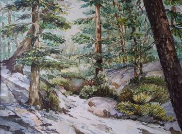 Original Fine Art Landscape Painting by Sudhir Sharma