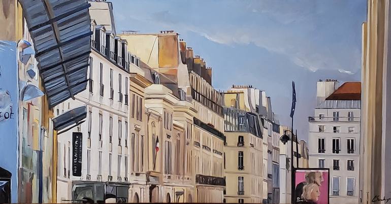 Original Figurative Architecture Paintings by Christel Soubeyre