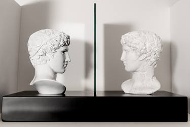 Original Surrealism Classical mythology Sculpture by Luca Izzo