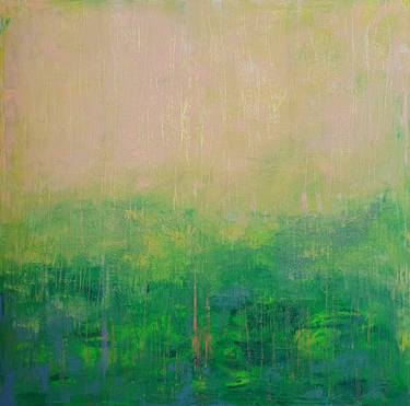 Original Abstract Landscape Painting by Ivana Olbricht