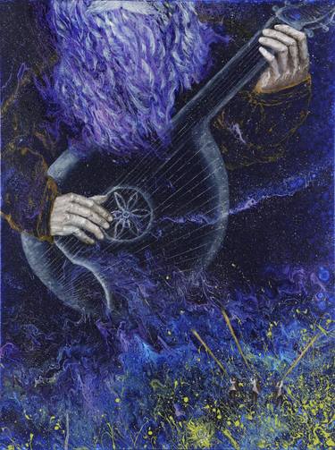 Original Conceptual Outer Space Paintings by Elena Smal