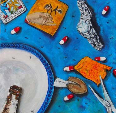 Original Contemporary Still Life Painting by Maria Giovanna Ambrosone
