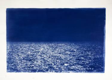 Original Abstract Beach Printmaking by Kind Of Cyan