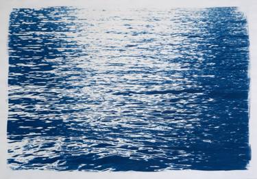 Original Abstract Patterns Printmaking by Kind Of Cyan