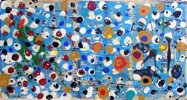Original Abstract Expressionism Nature Painting by Denise Costa