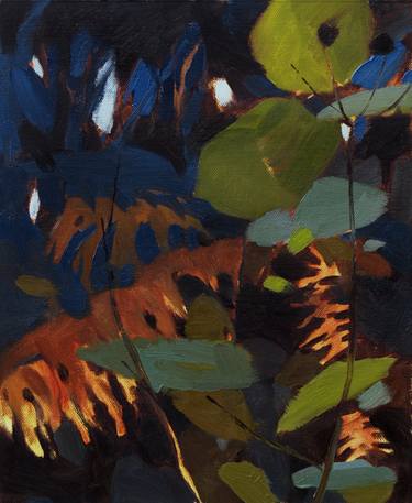 Original Post-impressionism Nature Painting by Urszula Andrejczuk