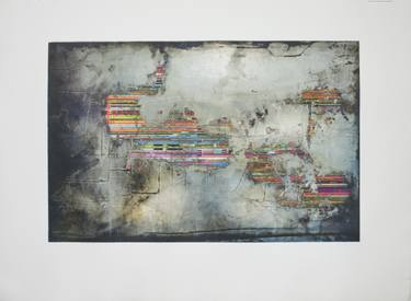 Original Fine Art Abstract Printmaking by David Dodsworth