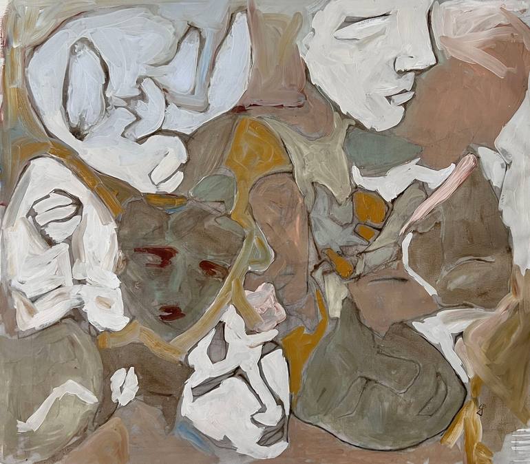 Print of Minimalism Abstract Paintings by Claudia Barbu
