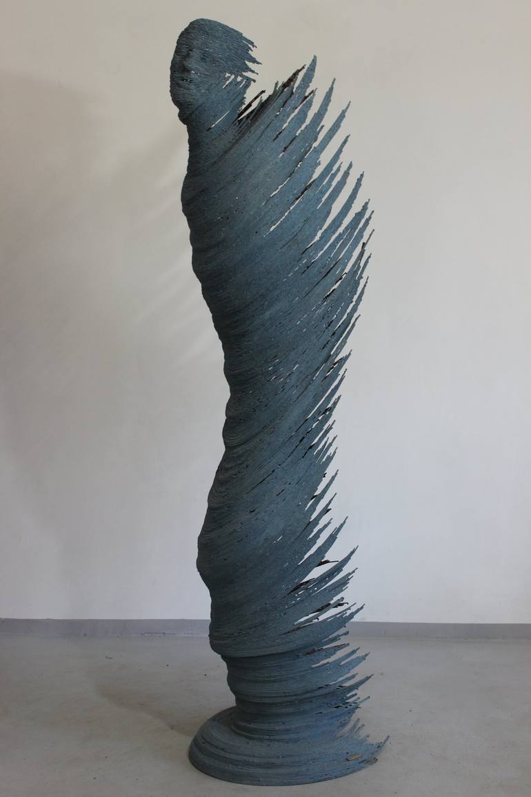 Original Figurative Performing Arts Sculpture by Ionel Alexandrescu