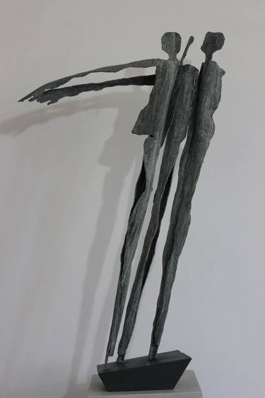 Original Figurative Body Sculpture by Ionel Alexandrescu