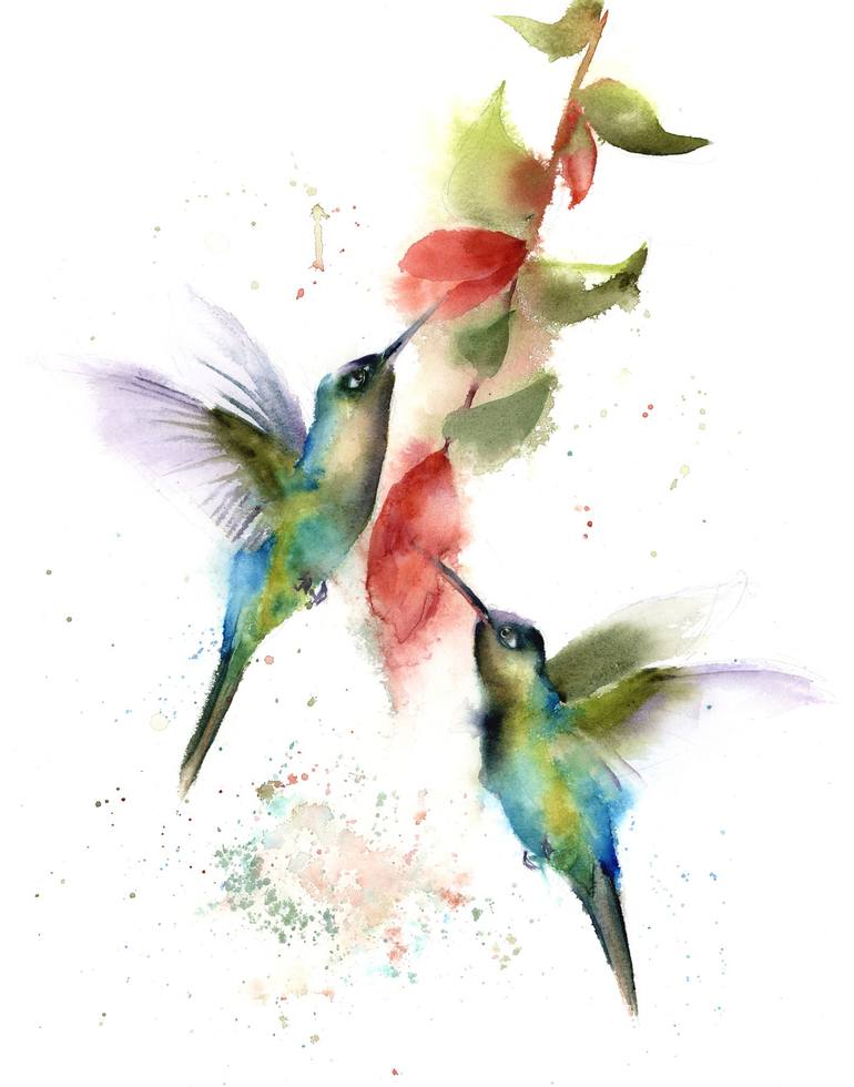 Print of Fine Art Animal Paintings by Olga Tchefranov