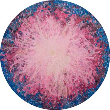 Original Abstract Outer Space Paintings by Zhaohui Yang