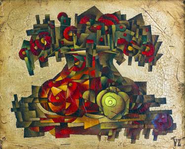 Original Illustration Still Life Paintings by Vlad Zabavskiy
