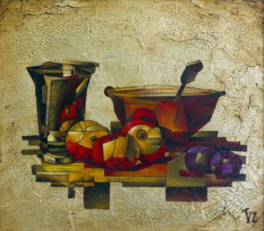Original Modern Still Life Paintings by Vlad Zabavskiy
