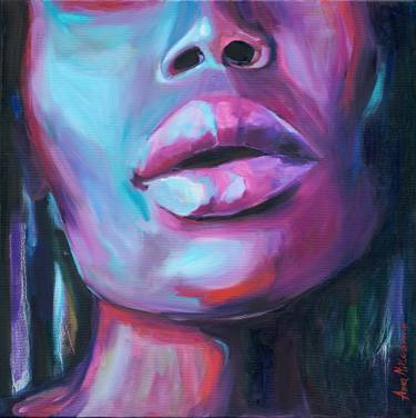 Original Expressionism Women Paintings by Anna Miklashevich