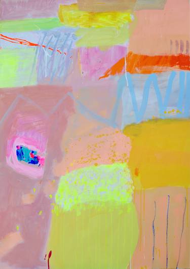 Original Modern Abstract Painting by Susanne Hendricks