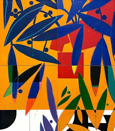 Original Contemporary Abstract Paintings by Luciano Cian