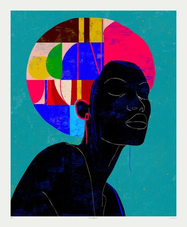 Original Figurative Women Digital by Luciano Cian