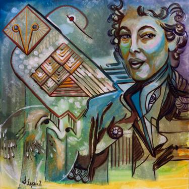 Original Conceptual Nature Paintings by Dorota Szpil