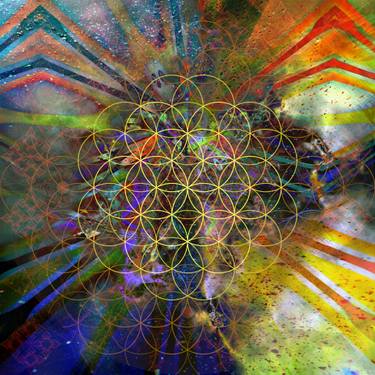 Original Abstract Comics Digital by Colin Fleming