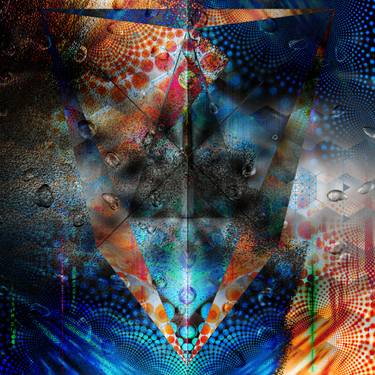 Original Abstract Expressionism Abstract Digital by Colin Fleming