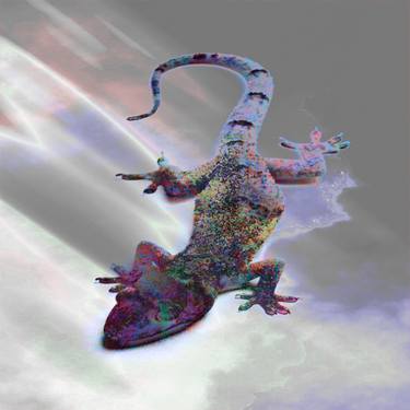 Original Abstract Animal Digital by Colin Fleming