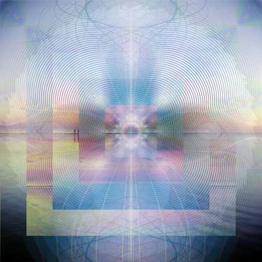 Original Abstract Travel Digital by Colin Fleming